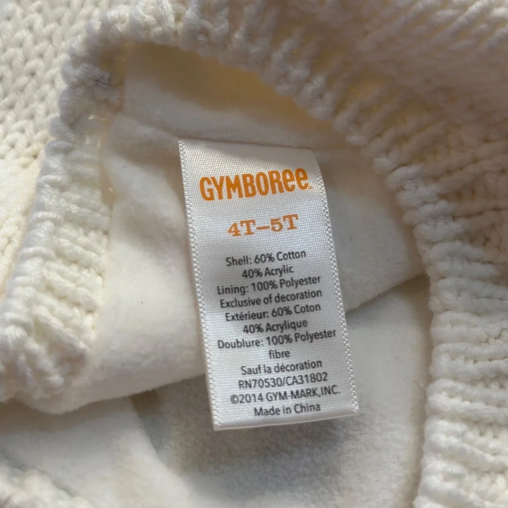 Gymboree polar bear hat and mittens